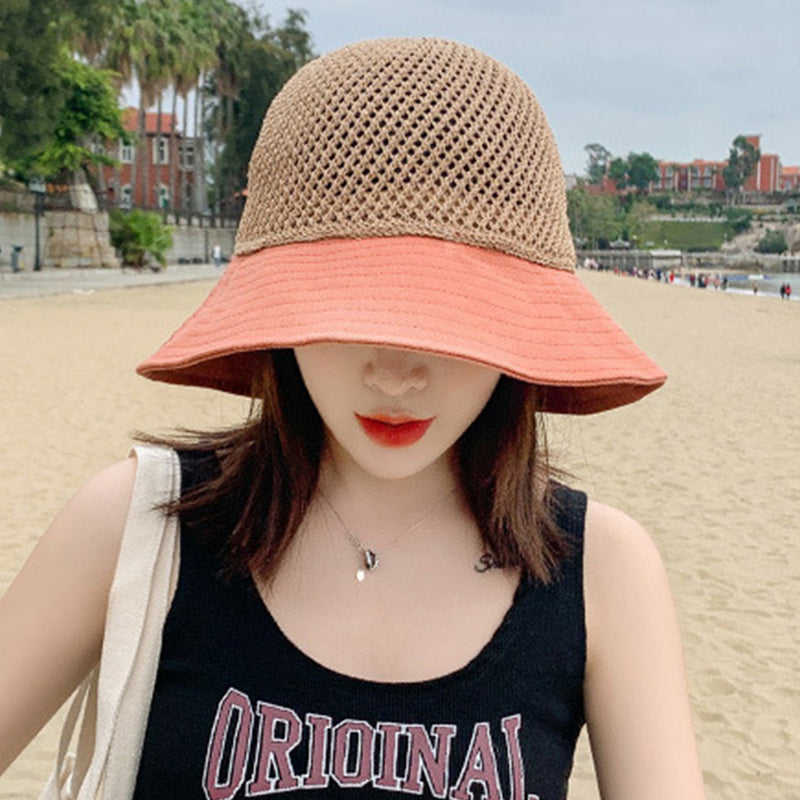 Summer Foldable Mesh Sun Protection Fisherman‘s Hat