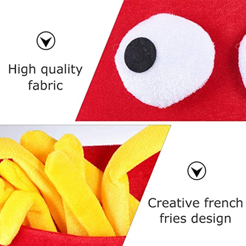 French Fries Novelty Food Hat
