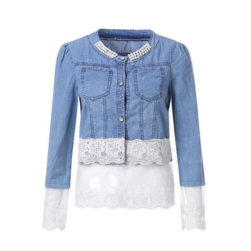 Paneled Denim Jacket