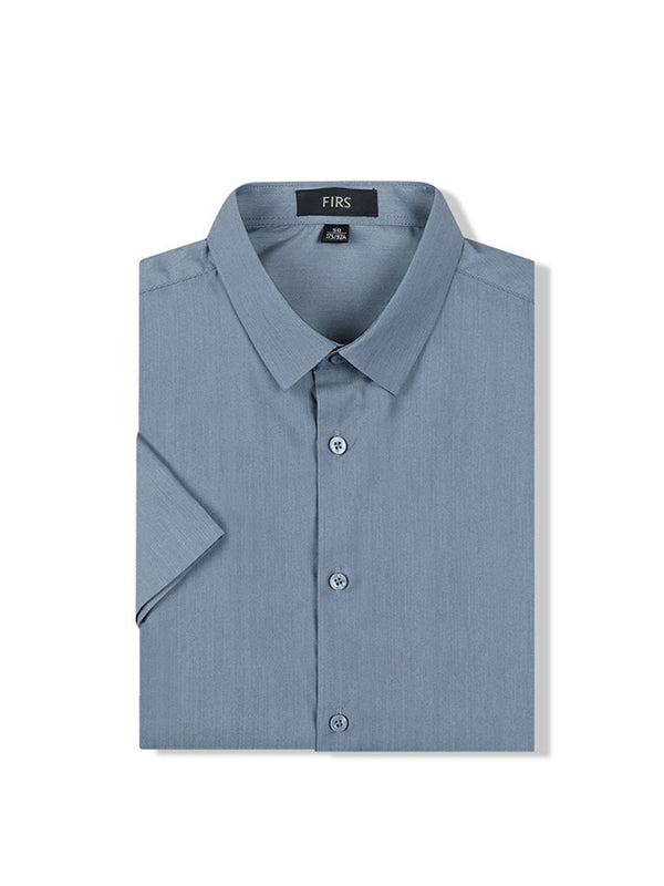 New Summer Elastic Loose Solid Color Shirt