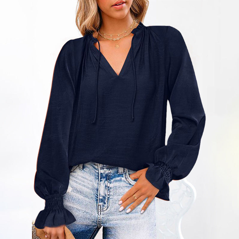 Cuff Flared Shirt