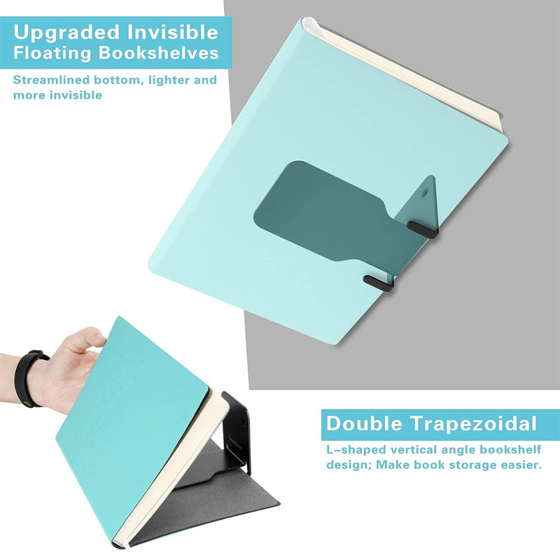 Stainless Steel Invisible Bookshelf