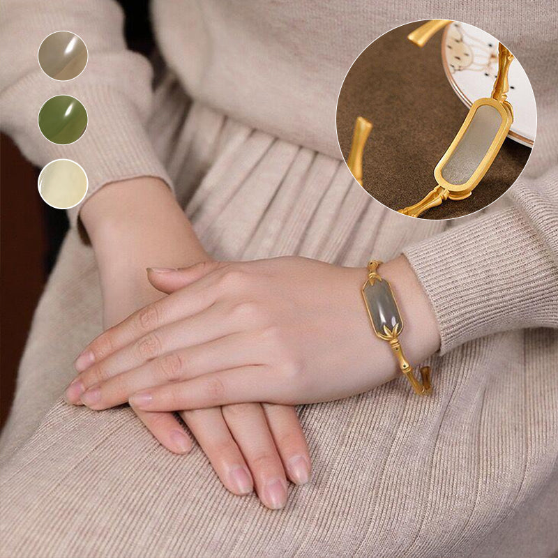 Elegant Antique Bamboo Bracelet