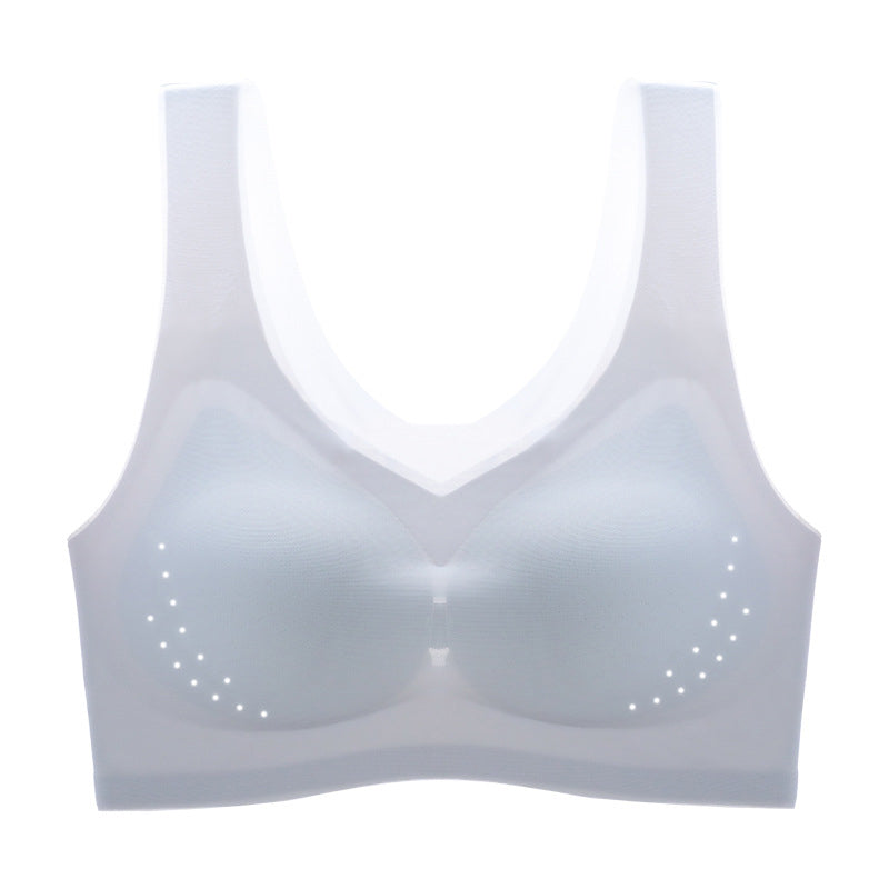 Ice Silk Ultra-thin Seamless Bra