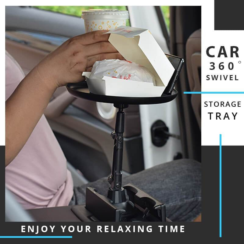 Car 360° Free-adjustable Tray