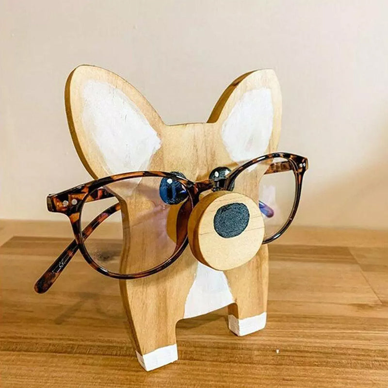 Wooden Eyeglass Stand