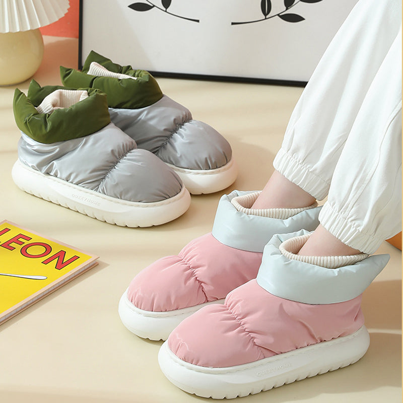 High-top Thick-Soled Warm Cotton Shoes