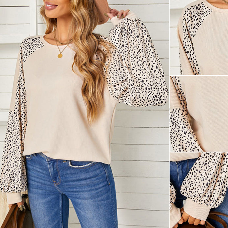 Leopard Crew Neck T-Shirt