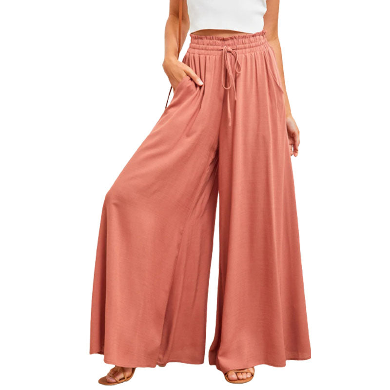 Women's Fashion Loose Casual Wide Leg Pants