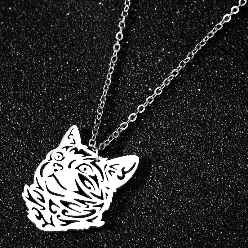 Cat Face Necklace
