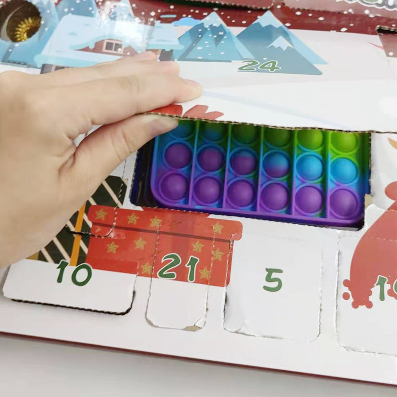 Christmas Advent Calendar Fidget Surprise Box Packs