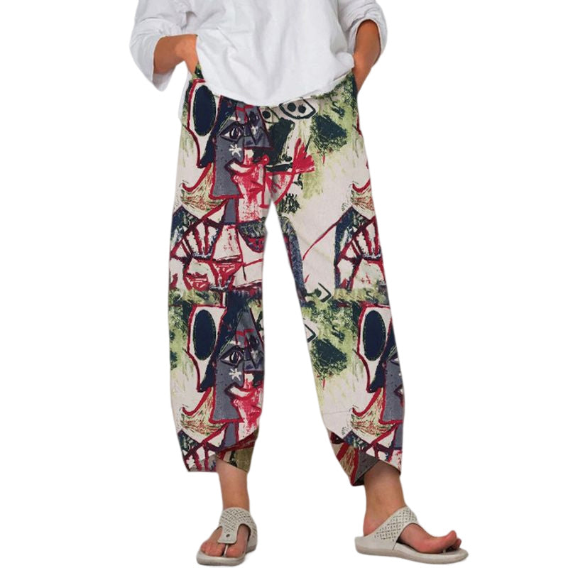 Colorful Ethnic Lounge Pants