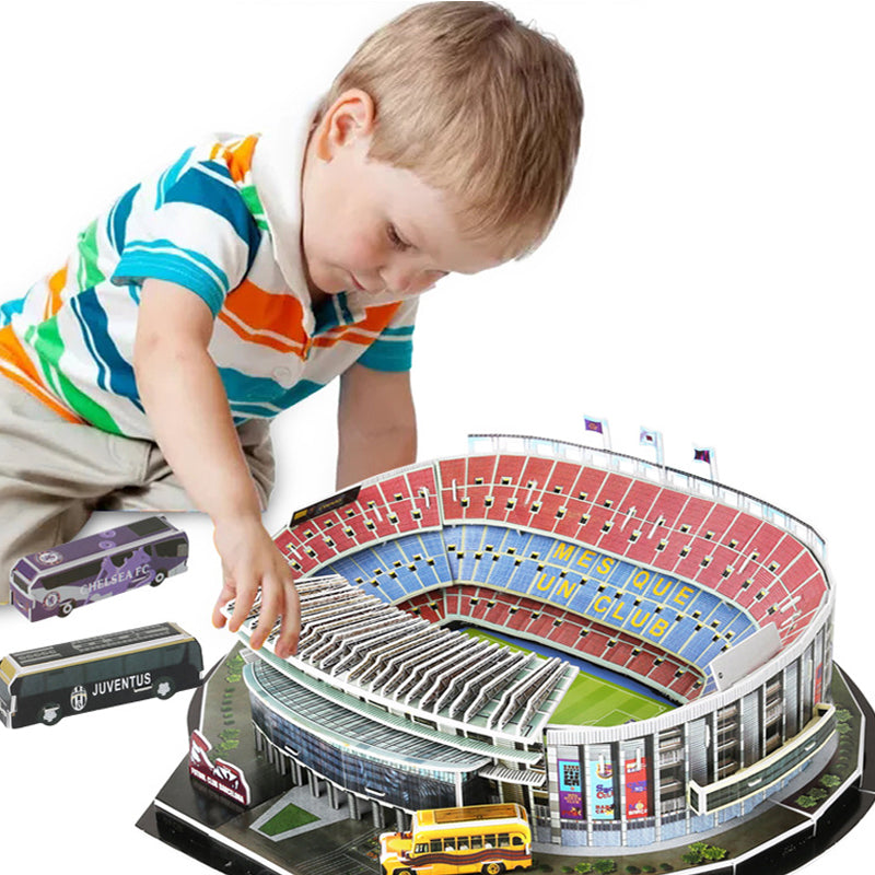 3D Puzzle Soccer Stadium