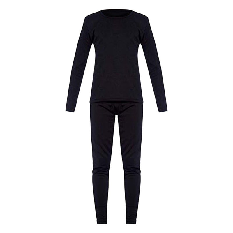 Comfortable Warm Solid Color Long Sleeve Pajamas