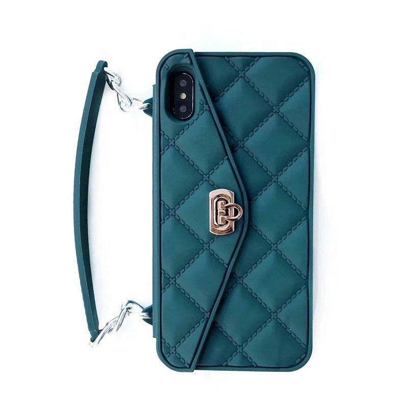 Crossbody Coin Purse Phone Silicone Case