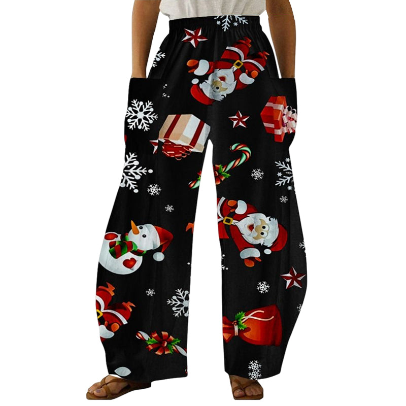 2022 Trendy Christmas Casual Loose Pants