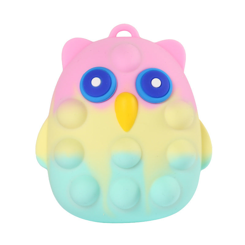 3D Anti-Pressure Squeeze Owl Ball