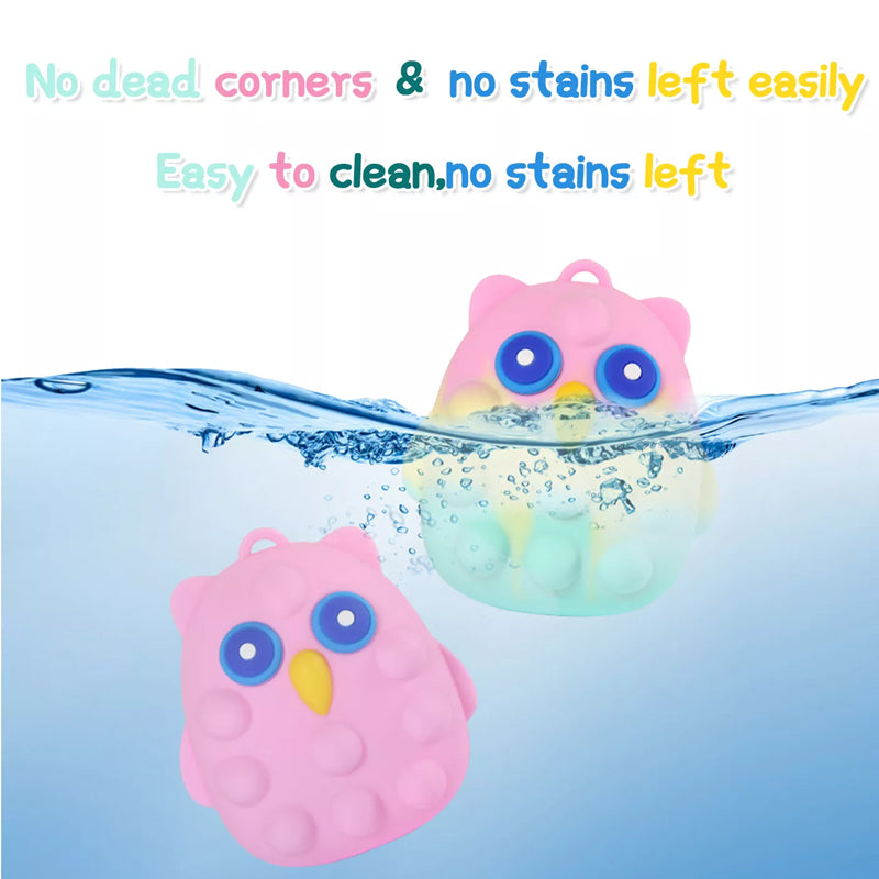 3D Anti-Pressure Squeeze Owl Ball