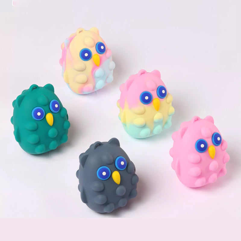 3D Anti-Pressure Squeeze Owl Ball