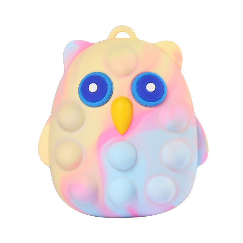 3D Anti-Pressure Squeeze Owl Ball