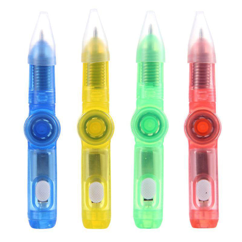 3 In 1 Spinner Light Up Spinning Pen