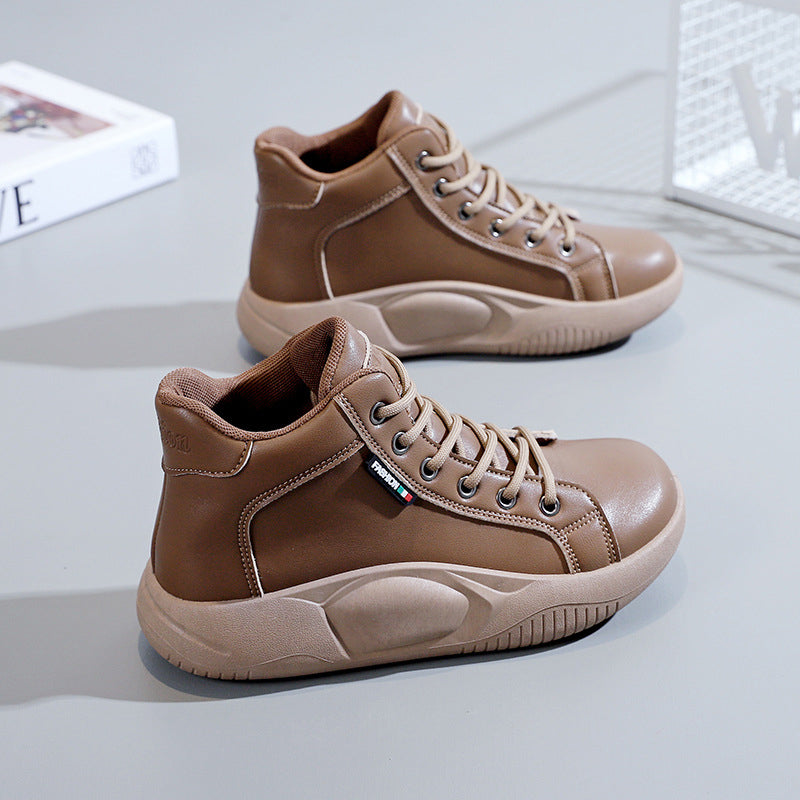 Women's High Top Thick-soled Casual Shoes