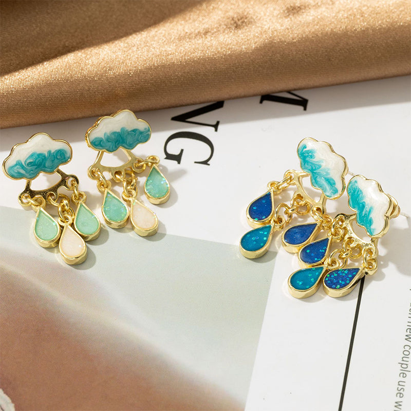 RAINDROP EARRINGS