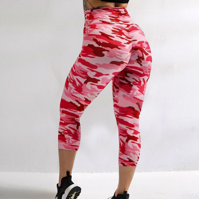Women Seamless Camo Leggings