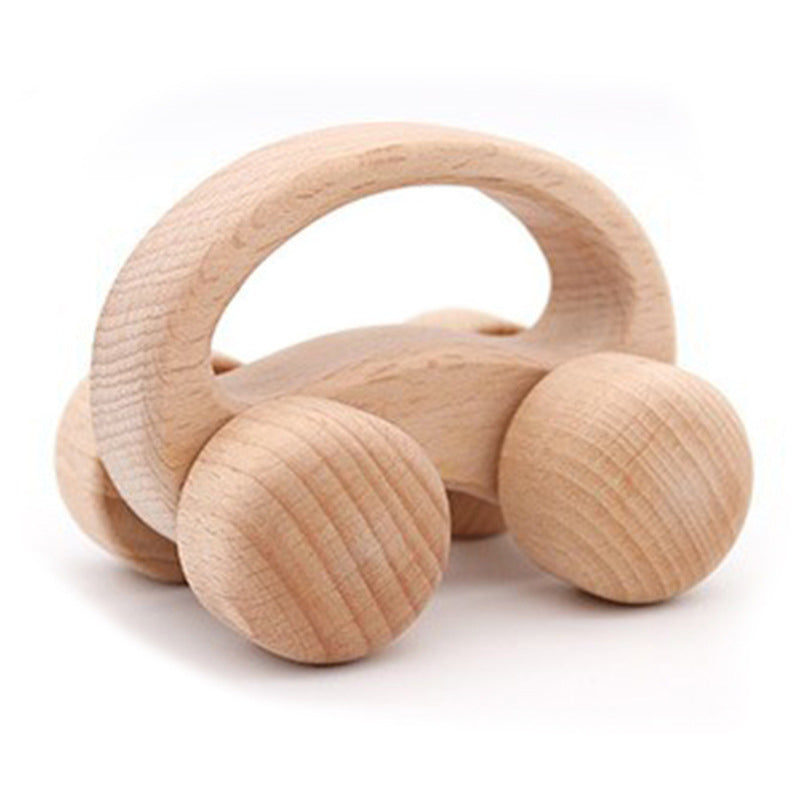 Wooden Inertial Pulley Toy