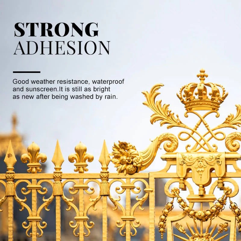 Water-based bronzing paint