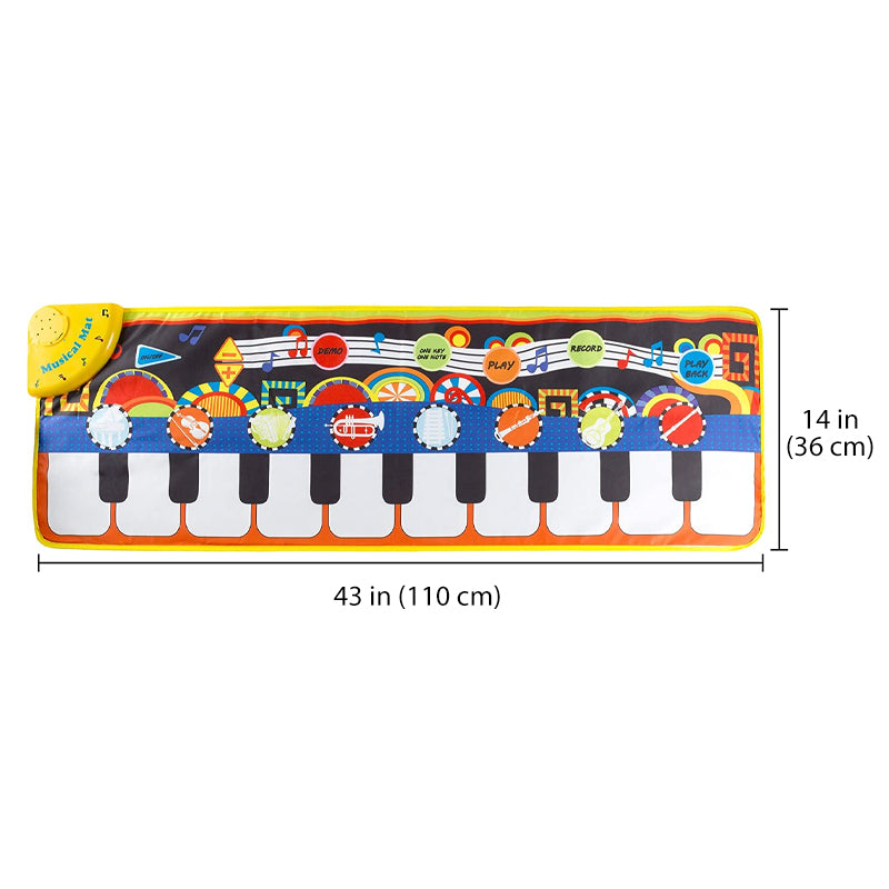 Children Piano Music Dance Mat