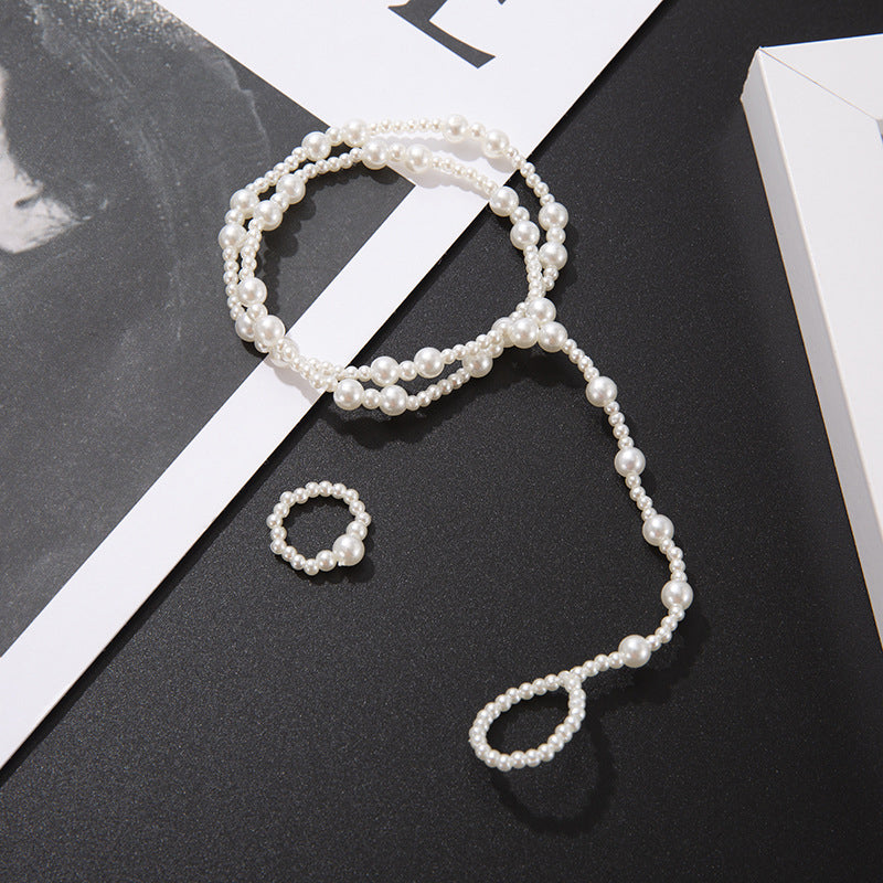 Fashion Pearl Anklet