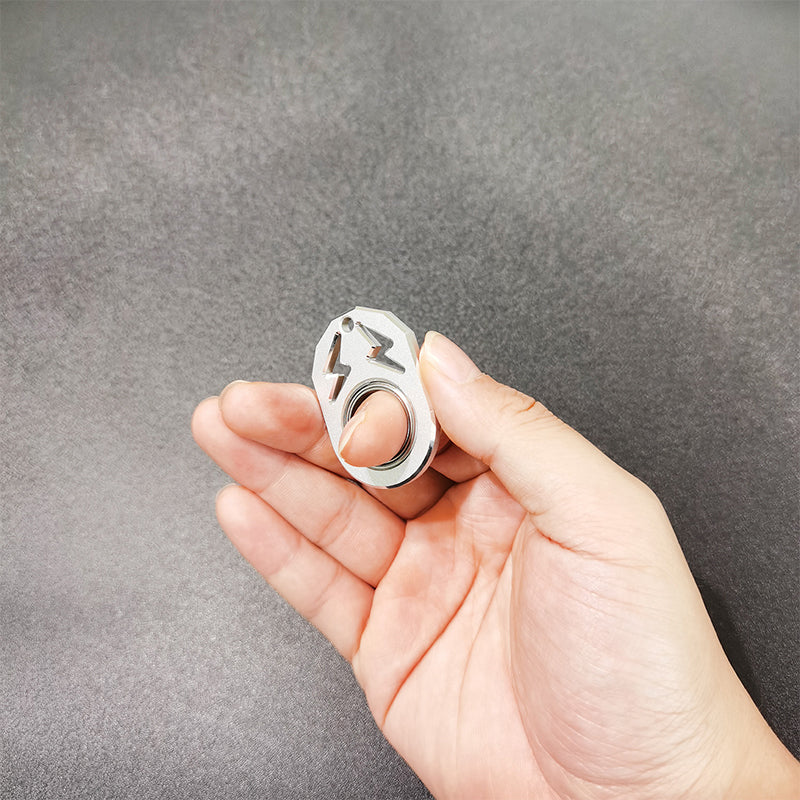 Lightning Spin Keychain