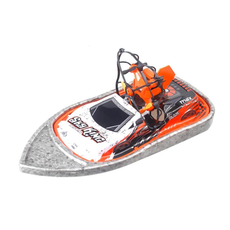 Four Axis Sea, Land And Air 3-In-1 Remote Control Ship