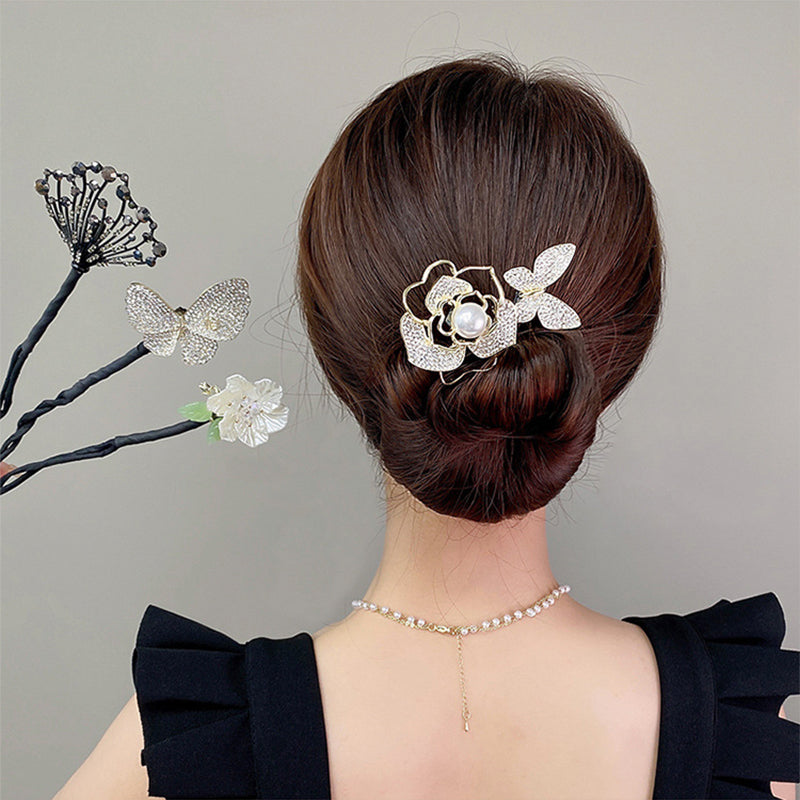 Elegant Lazy Hair Key