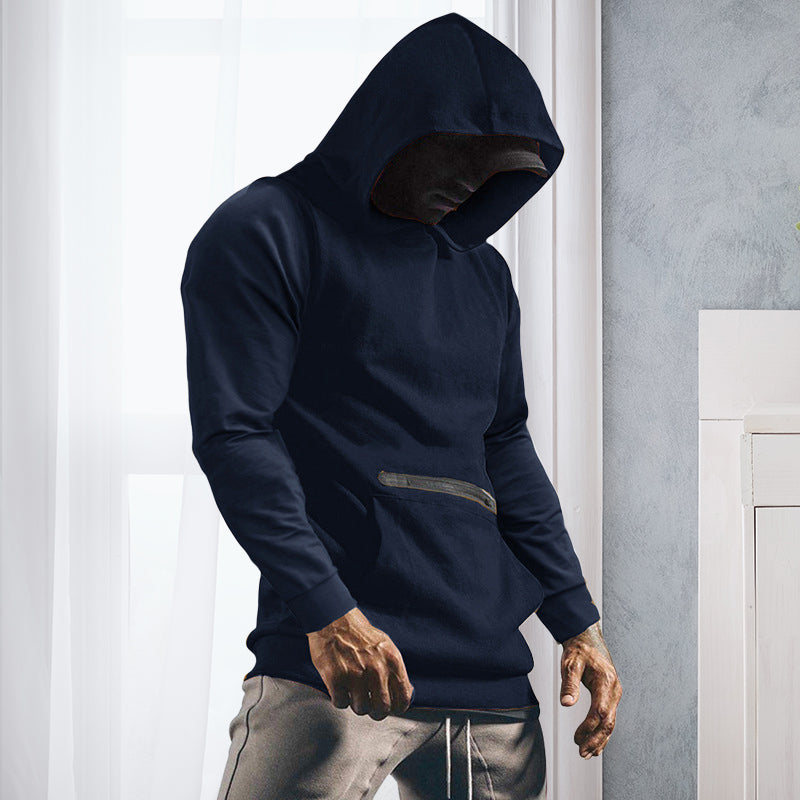 Solid Color Long Sleeve Hoodie