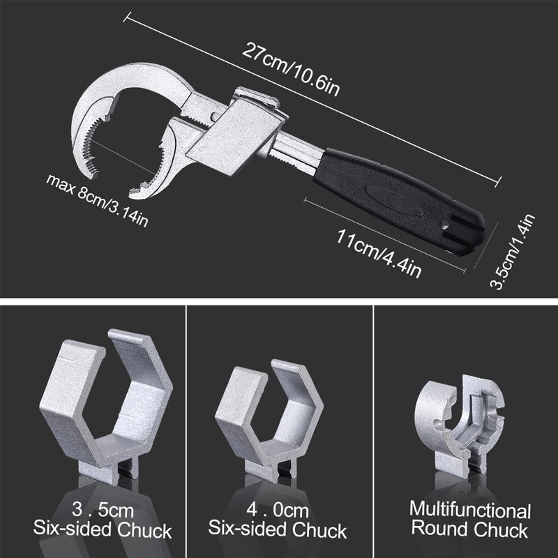 Multifunctional Bathroom Wrench