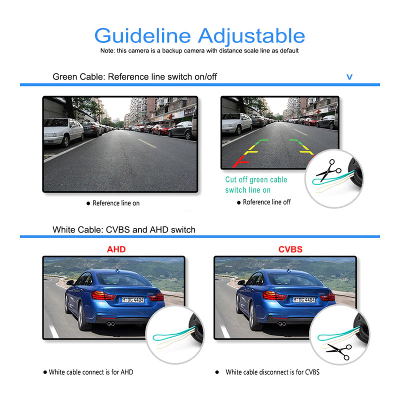 HD Rear View Backup Camera