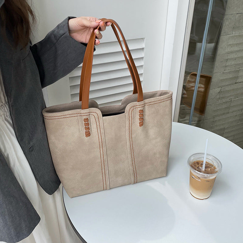 Quality Leather Simple and Versatile Shoulder Bag