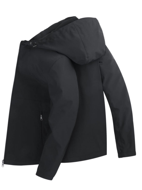 Detachable Hooded Track Jacket