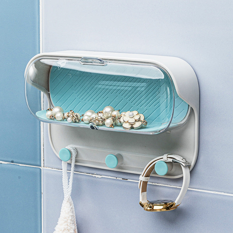 Bathroom Hole-free Glasses Storage Box
