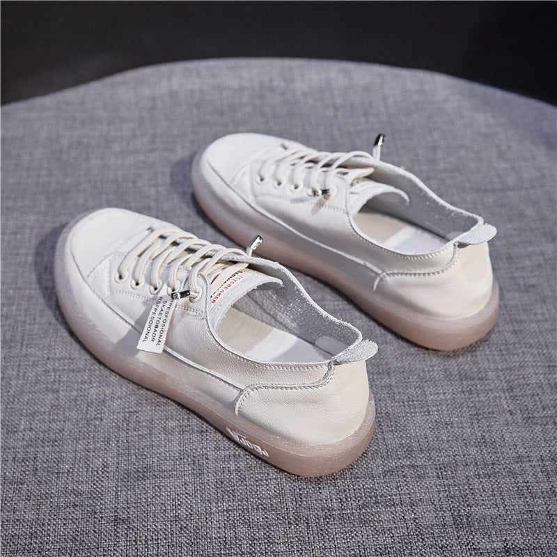 Versatile Soft Sole White Shoes