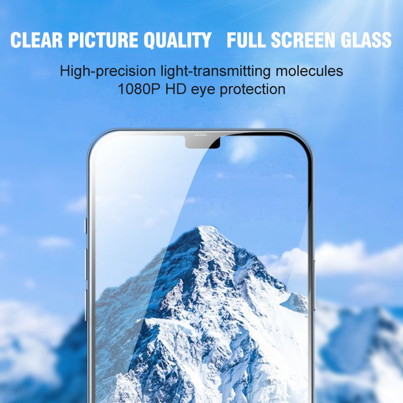 Non-porous Full Screen Tempered Film