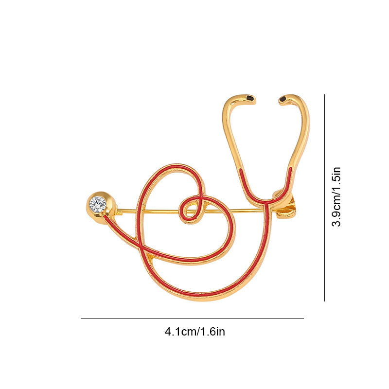 Stethoscope Pin