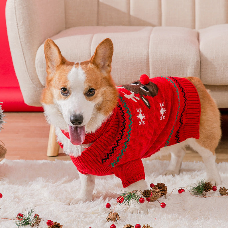 Pets' Christmas Warm Clothes