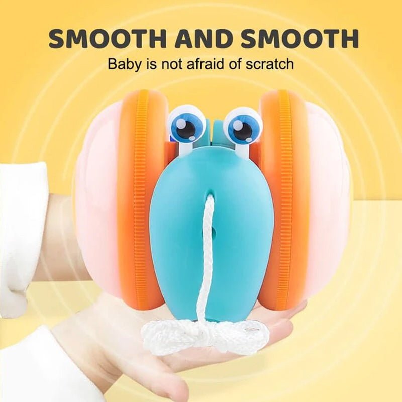 Cute Push Pull String Snail Toy For Toddler Kids Boys Girls