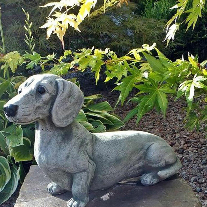 French Bulldog Statue Garden Decoration