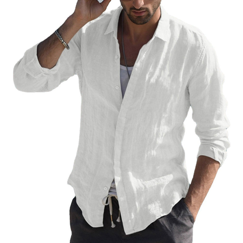 Men's Cotton Linen Shirt