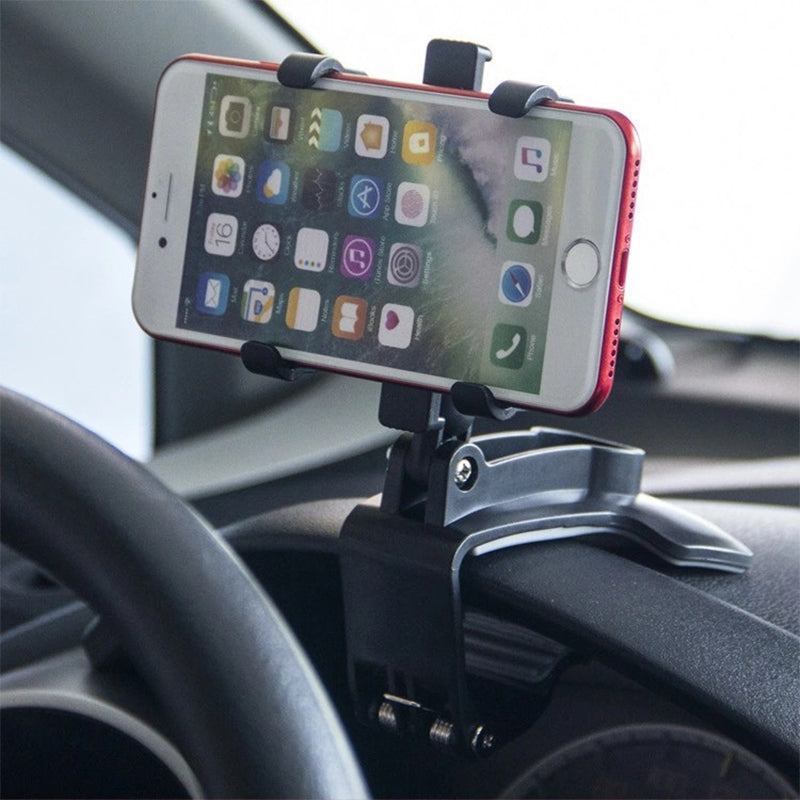 Car Rotating Dashboard Clip Cell Phone Holder