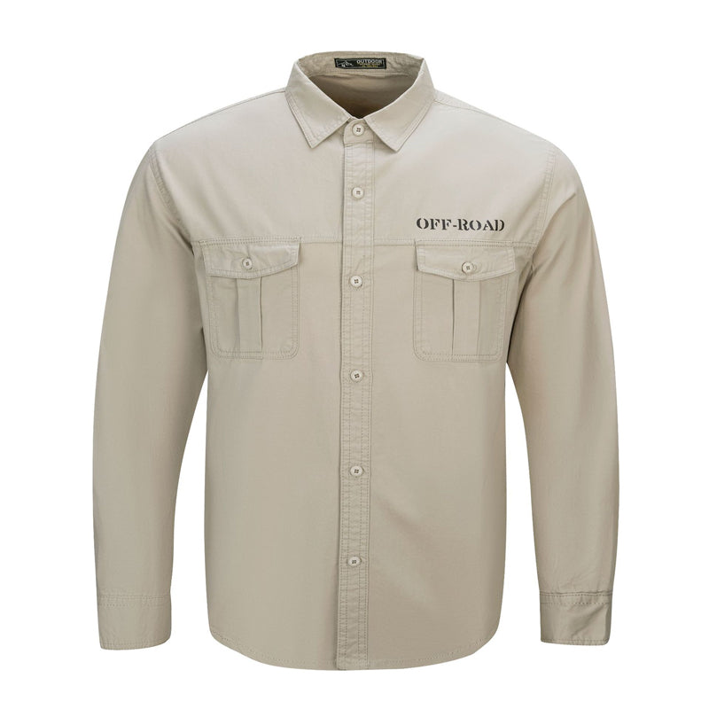 Men's Cotton Cargo Shirt